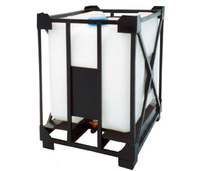 IBC контейнер 1000 л с нижнем сливом (для транспортирования щелочей и кислот) (код КСГМГ1000МСК1)