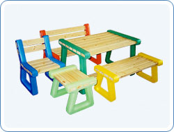 Пластиковые элементы скамьи/стула (код ПЭСК)