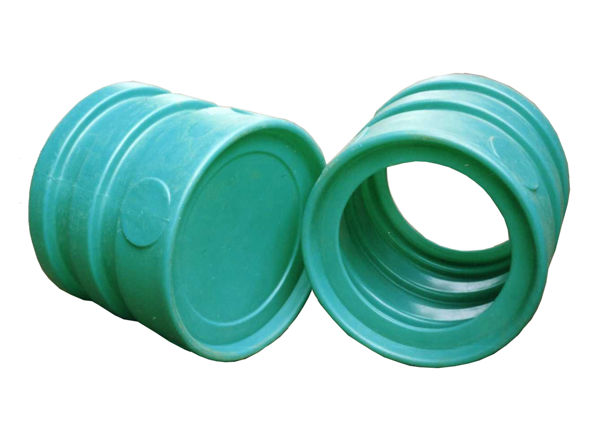 Секция пластикового канализационного колодца с дном 600 мм (код СКД3000)